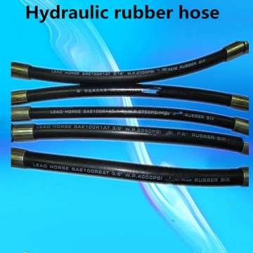 SAE 100 R2AT EN 853 2SN Hydraulic wire sprial hydraulic high pressure rubber hose for mining hydraulic support